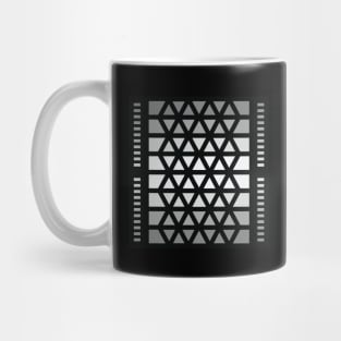 “Dimensional Lattice” - V.1 Grey - (Geometric Art) (Dimensions) - Doc Labs Mug